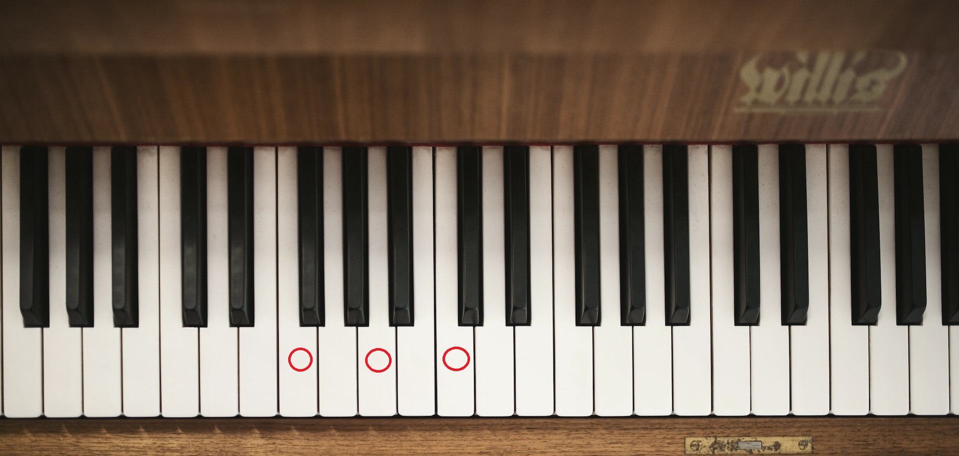 Un clavier permet-il de bien repérer les notes des accords ?